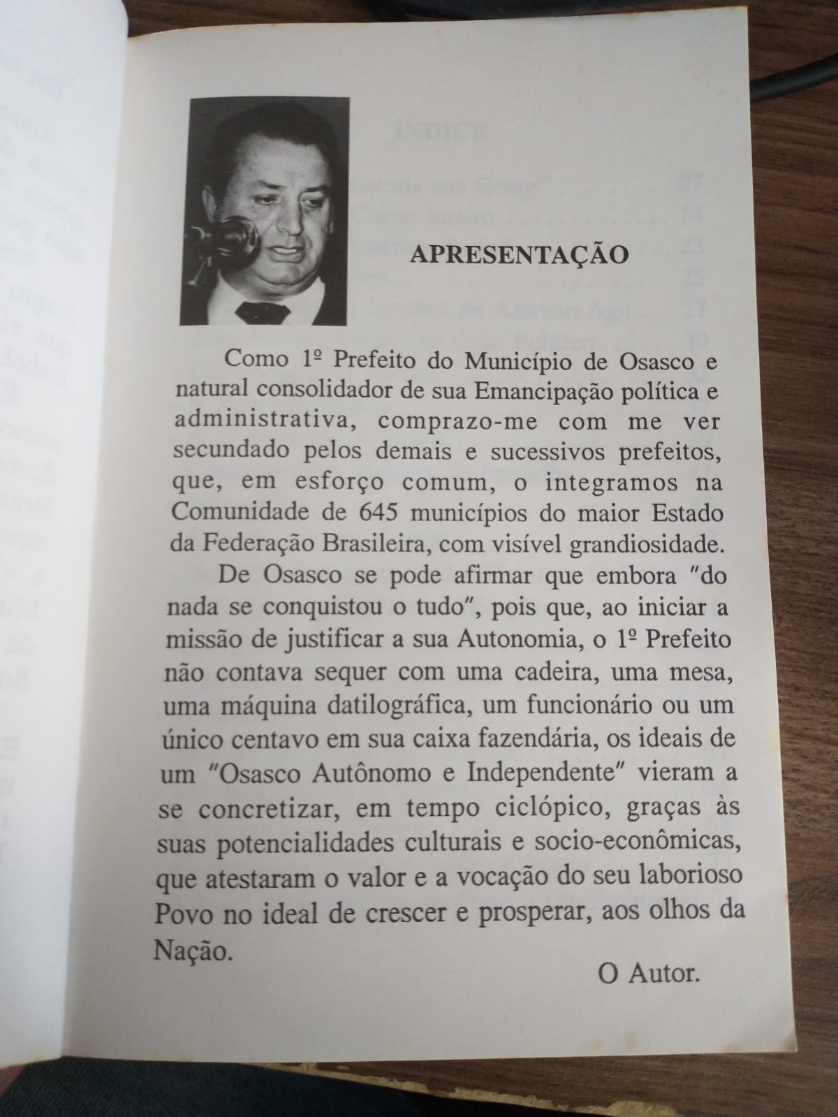 osasco: sua história e sua gente. Capa.